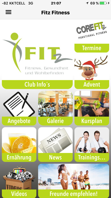 Emulate iPhone app FITZ Fitness Königsbrunn using MyAndroid Emulate iPhone app FITZ Fitness Königsbrunn using MyAndroid