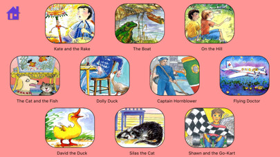 Emulate iPhone app Fitzroy Readers Books 31 to 40 using MyAndroid