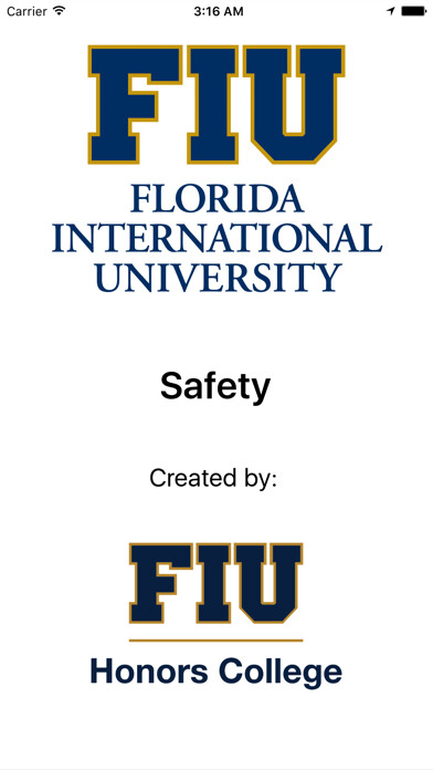 Emulate iPhone app FIU Safety using MyAndroid