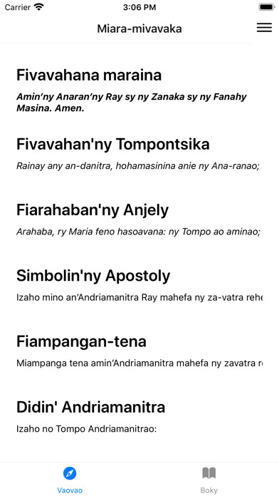 Emulate iPhone app Fivavahako using MyAndroid Emulate iPhone app Fivavahako using MyAndroid