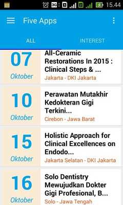 Emulate Android APK Five - Find Event In Dentistry Emulate Android APK Five - Find Event In Dentistry