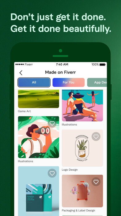 Emulate iPhone app Fiverr - Freelance Services using MyAndroid Emulate iPhone app Fiverr - Freelance Services using MyAndroid
