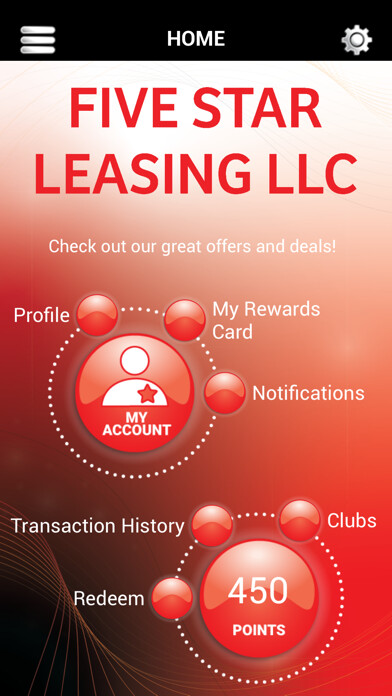 Emulate iPhone app Five Star Leasing LLC using MyAndroid