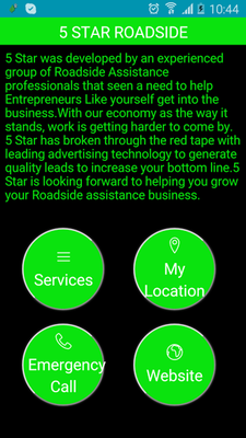 Emulate Android APK Five Star Roadside Emulate Android APK Five Star Roadside