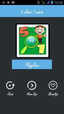 Emulate Android APK FIVE TO ONE WORD