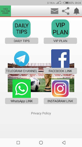 Run android online APK Fixed Half Time Draws from MyAndroid or emulate Fixed Half Time Draws using MyAndroid