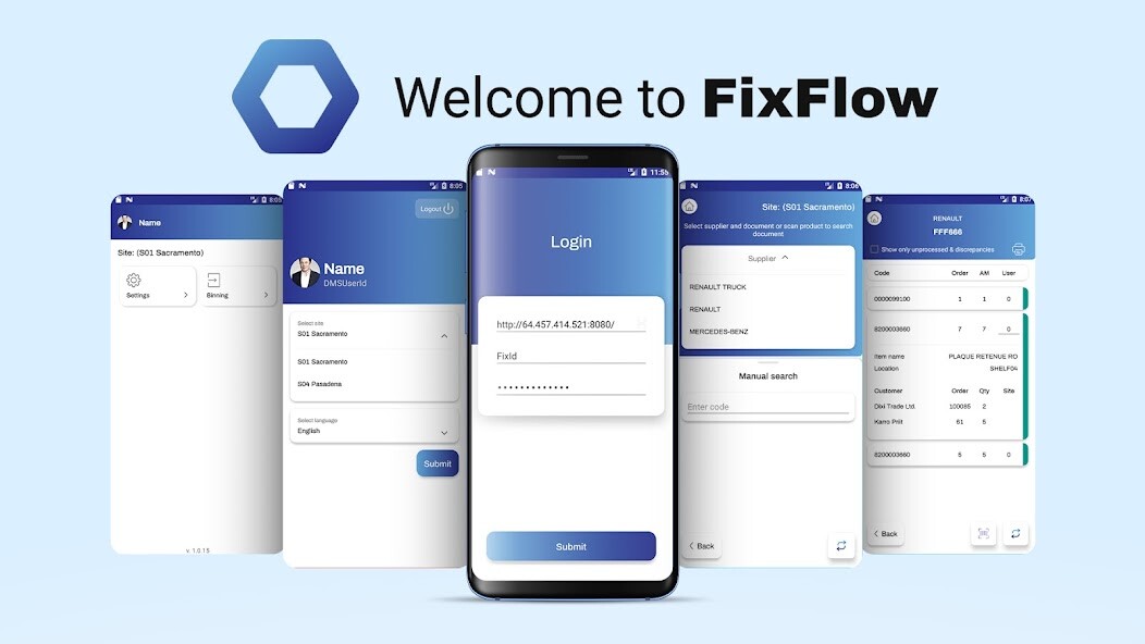 Run android online APK FixFlow from MyAndroid or emulate FixFlow using MyAndroid