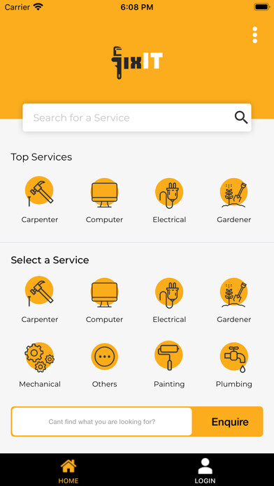 Emulate iPhone app FixIT Nepal using MyAndroid Emulate iPhone app FixIT Nepal using MyAndroid