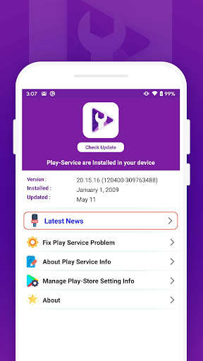 Run android online APK Fix Play Service Errors & Repair(Latest Updates) from MyAndroid or emulate Fix Play Service Errors & Repair(Latest Updates) using MyAndroid