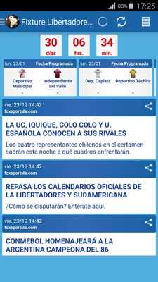 Emulate Android APK Fixture Libertadores 2017 Emulate Android APK Fixture Libertadores 2017
