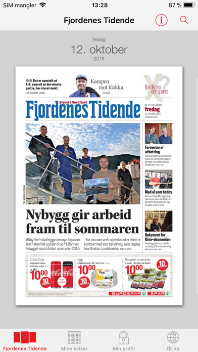 Run android online APK Fjordenes Tidende eAvis from MyAndroid or emulate Fjordenes Tidende eAvis using MyAndroid