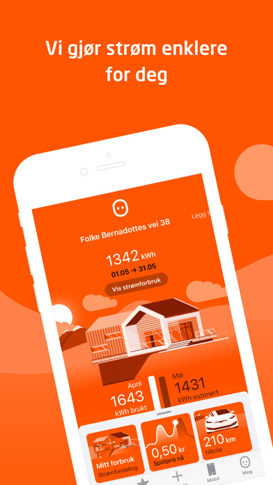 Emulate iPhone app Fjordkraft using MyAndroid