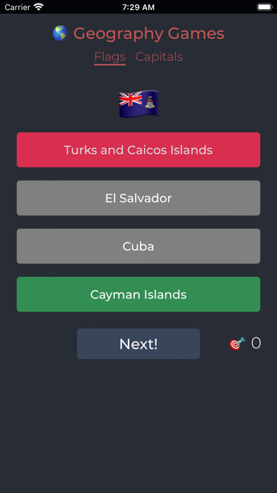 Emulate iPhone app Flag and capital using MyAndroid Emulate iPhone app Flag and capital using MyAndroid
