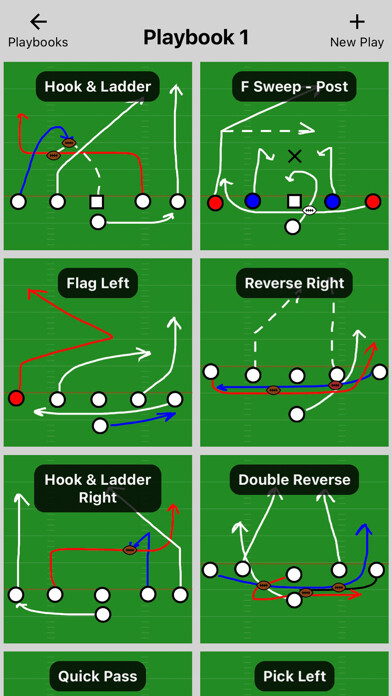 Emulate iPhone app Flag Football Play Caller using MyAndroid Emulate iPhone app Flag Football Play Caller using MyAndroid