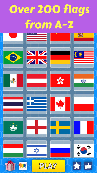 Emulate iPhone app Flag Mania : Word Guess&Trivia using MyAndroid Emulate iPhone app Flag Mania : Word Guess&Trivia using MyAndroid