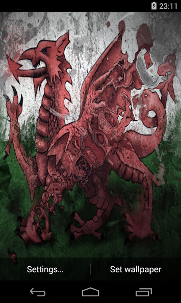 Emulate Android APK Flag of Wales Live Wallpaper Emulate Android APK Flag of Wales Live Wallpaper