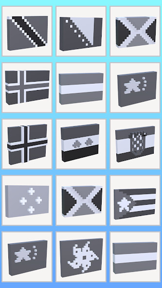 Run android online APK Flags 3D Color by Number from MyAndroid or emulate Flags 3D Color by Number using MyAndroid