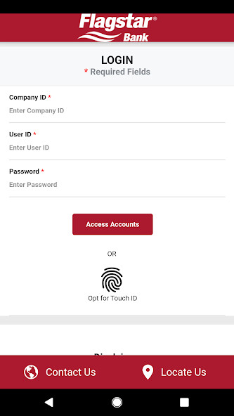 Run android online APK Flagstar Bank Treasury Access from MyAndroid or emulate Flagstar Bank Treasury Access using MyAndroid Run android online APK Flagstar Bank Treasury Access from MyAndroid or emulate Flagstar Bank Treasury Access using MyAndroid