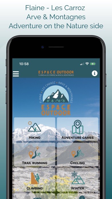 Emulate iPhone app Flaine Carroz 2ccam Outdoor using MyAndroid