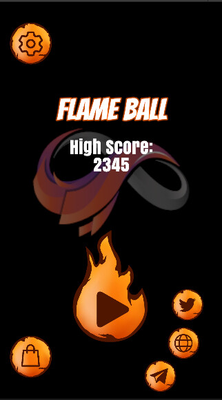 Run android online APK Flame Ball from MyAndroid or emulate Flame Ball using MyAndroid
