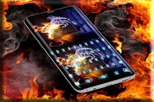 Emulate Android APK Flame Football keyboard theme