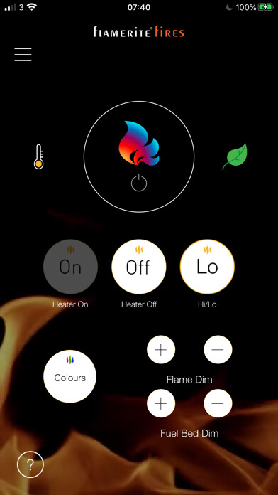Emulate iPhone app Flamerite Fire eControl using MyAndroid