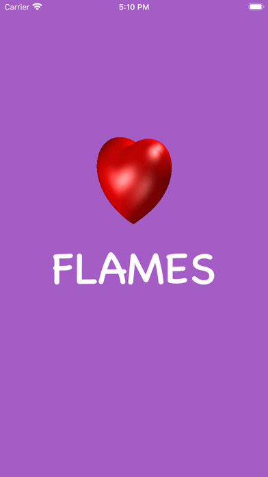 Emulate iPhone app FLAMES CALC using MyAndroid