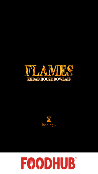 Emulate iPhone app Flames Kebab House Dowlais using MyAndroid Emulate iPhone app Flames Kebab House Dowlais using MyAndroid
