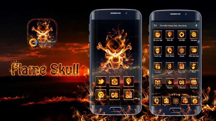 Emulate Android APK Flame Skull Emulate Android APK Flame Skull