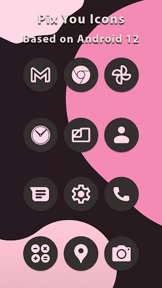 Run android online APK Flamingo Android 12 Dark Icons from MyAndroid or emulate Flamingo Android 12 Dark Icons using MyAndroid