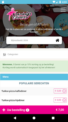 Run android online APK Flamingo Doner from MyAndroid or emulate Flamingo Doner using MyAndroid