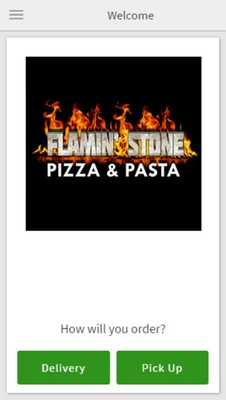 Emulate Android APK Flamin Stone Pizza  Pasta