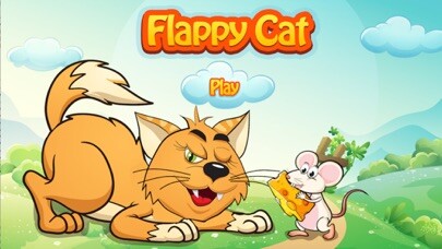 Emulate iPhone app Flappy Cat - Kill mouse by throw water ball using MyAndroid Emulate iPhone app Flappy Cat - Kill mouse by throw water ball using MyAndroid