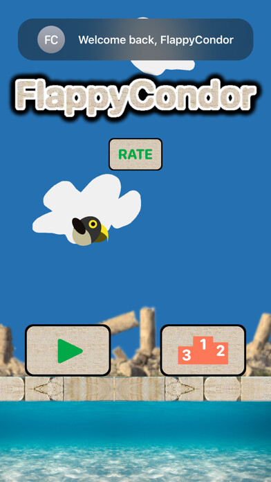 Emulate iPhone app FlappyCondor using MyAndroid