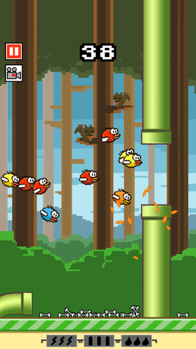 Emulate iPhone app Flappy Crush using MyAndroid