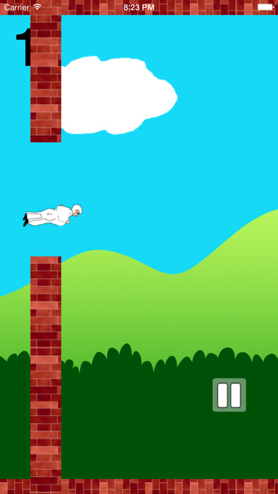 Emulate iPhone app Flappy Farty Man - Free Wingsuit Flight Game using MyAndroid Emulate iPhone app Flappy Farty Man - Free Wingsuit Flight Game using MyAndroid