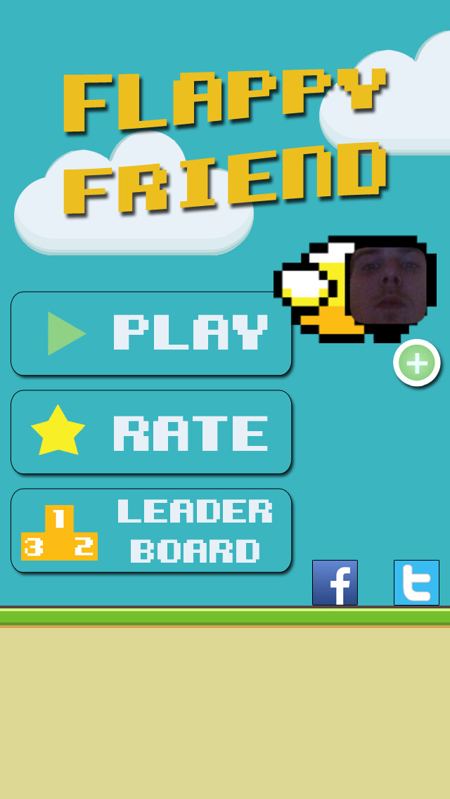Emulate iPhone app Flappy Friend - Flap Yourself - Become the Bird take a photo of your face ! using MyAndroid Emulate iPhone app Flappy Friend - Flap Yourself - Become the Bird take a photo of your face ! using MyAndroid