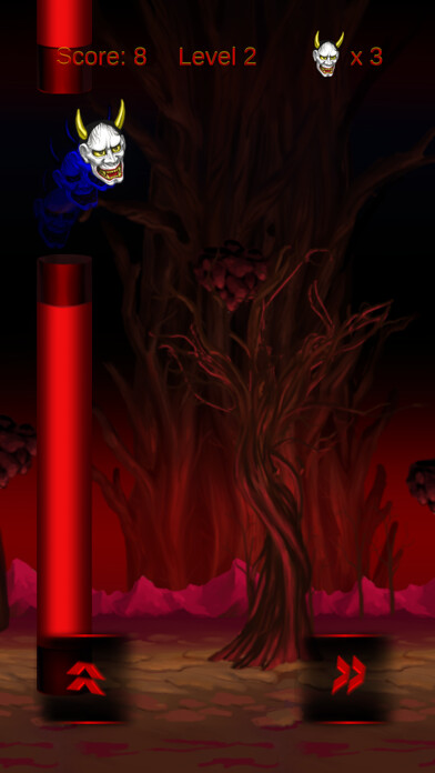 Emulate iPhone app Flappy Hannya using MyAndroid Emulate iPhone app Flappy Hannya using MyAndroid