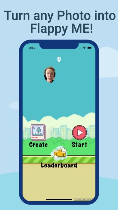 Emulate iPhone app Flappy Me - Custom Adventure using MyAndroid Emulate iPhone app Flappy Me - Custom Adventure using MyAndroid