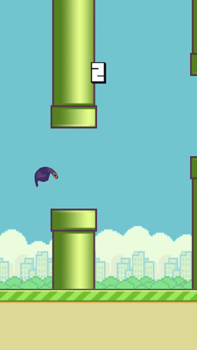Emulate iPhone app Flappy Meme 2 using MyAndroid