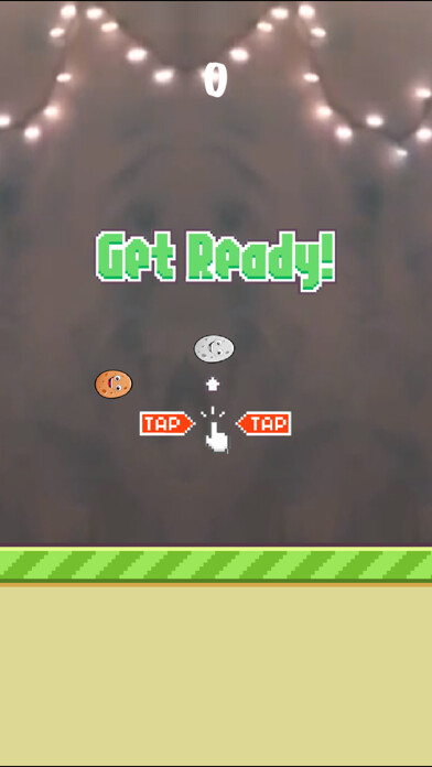 Emulate iPhone app Flappy Potato - A Potato Flew Around My Room using MyAndroid