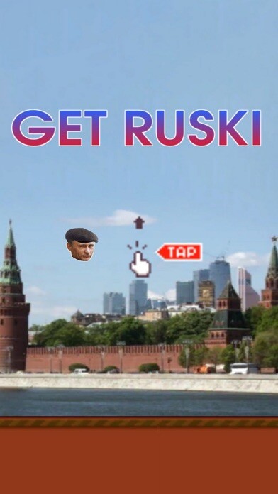 Emulate iPhone app Flappy Putin - HardBass Gopnik using MyAndroid