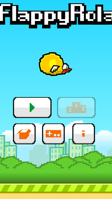 Emulate iPhone app Flappy Roll using MyAndroid