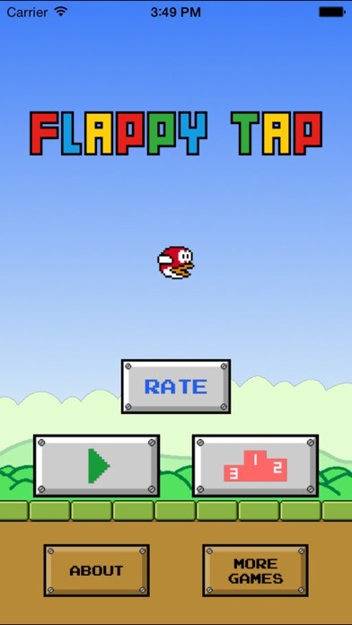 Emulate iPhone app Flappy Tap - Bird Catcher using MyAndroid