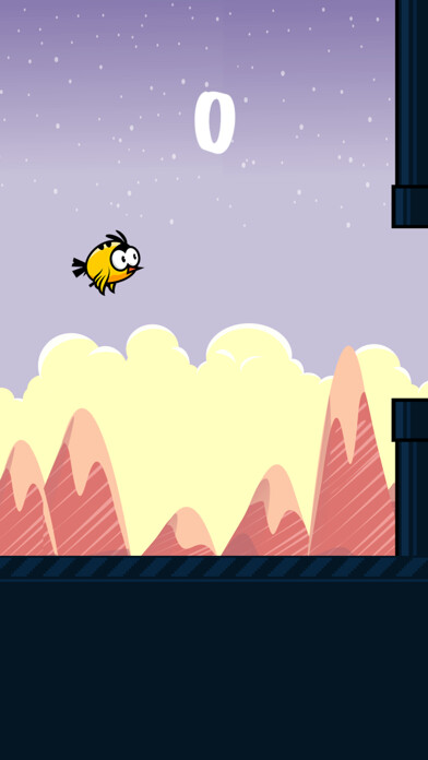 Emulate iPhone app Flappy Yellow using MyAndroid