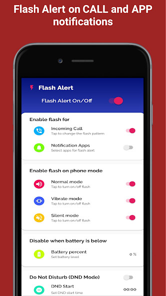 Run android online APK Flash Alert on Call - Flashlight blinking from MyAndroid or emulate Flash Alert on Call - Flashlight blinking using MyAndroid