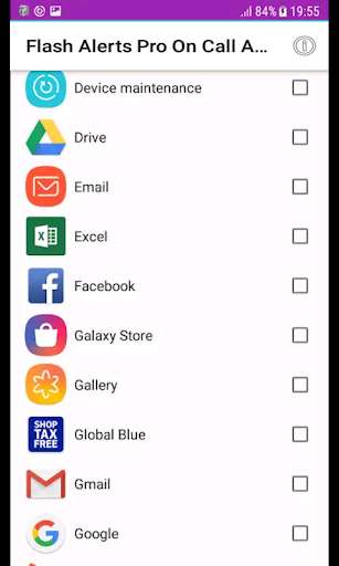 Run android online APK Flash Alerts Pro On Call And App Notifications from MyAndroid or emulate Flash Alerts Pro On Call And App Notifications using MyAndroid