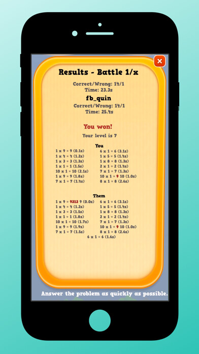 Emulate iPhone app FlashBattle: Math Learning using MyAndroid Emulate iPhone app FlashBattle: Math Learning using MyAndroid