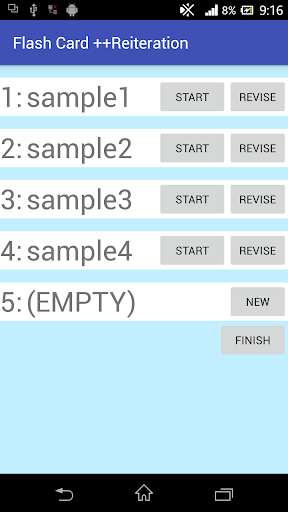 Emulate Android APK Flash Card (++Iteration)