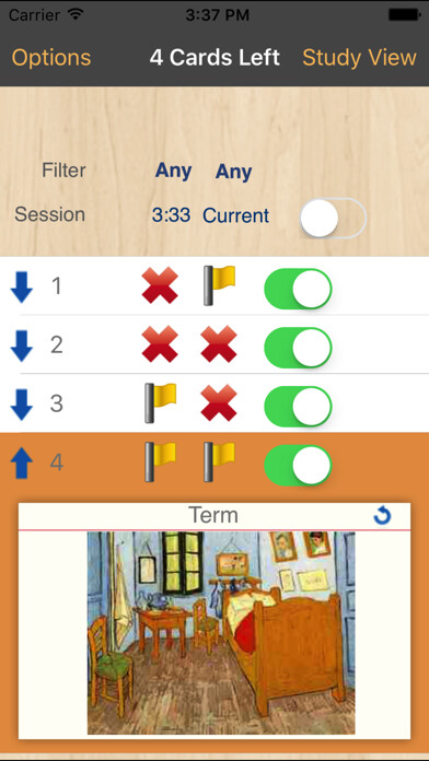 Emulate iPhone app Flashcard Machine+ using MyAndroid Emulate iPhone app Flashcard Machine+ using MyAndroid